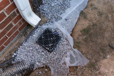 Get French Drains for Landscape Drainage!